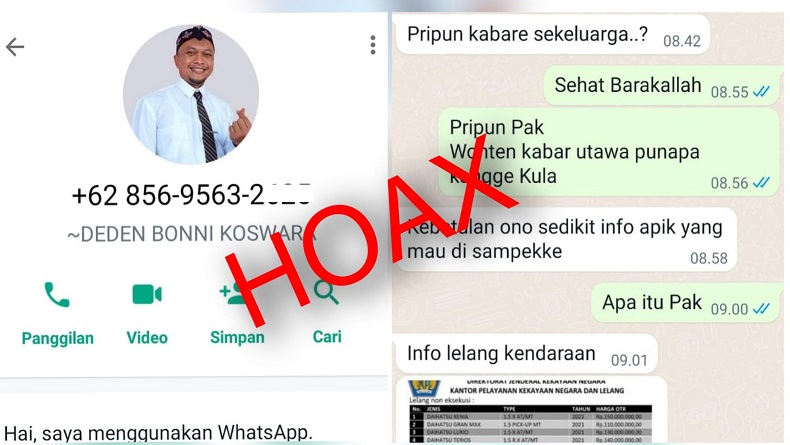 Dirut RSUD Indramayu Dicatut, Modus Tawarkan Informasi Lelang Kendaraan