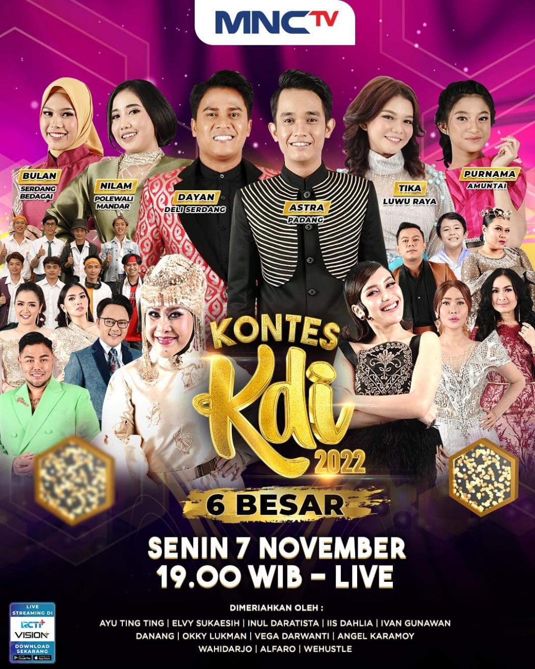 Kontes KDI 2022 Masuki Babak 6 Besar, Persaingan Semakin Sengit