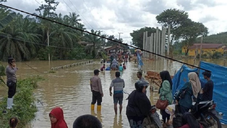 Banjir di Aceh Timur Melanda 37 Desa, Jumlah Pengungsi Bertambah Jadi 2.693 Jiwa