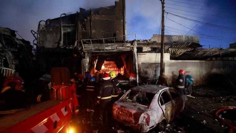 Gedung di Irak Terbakar dan Runtuh, 28 Orang Luka termasuk Pejabat 