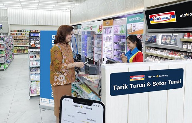 Semakin Mudah, Pengguna MotionBanking Bisa Tarik dan Setor Tunai Tanpa Kartu 
