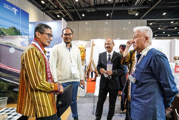Hadiri World Travel Market di London, Sandiaga Uno: Kawal Momentum Kebangkitan Ekonomi Indonesia