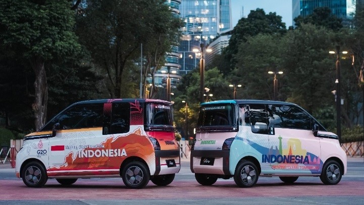 Akan Digunakan di KTT G20, 300 Unit Wuling Air EV Gunakan Livery Unik