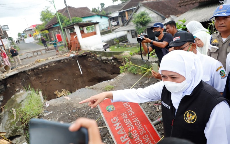 160 KK Terdampak Banjir Bandang Banyuwangi, Gubernur Khofifah: Opsinya Relokasi