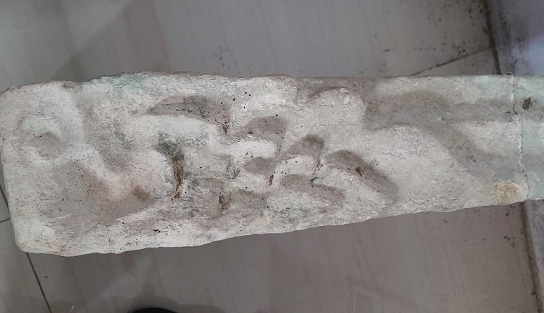 Heboh Temuan Batu Relief Kuno di Banyuwangi, Ini Penampakannya
