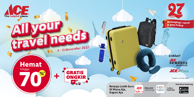 Rencana Traveling Akhir Tahun? Jangan Lupa Bawa 8 Perlengkapan Ini!