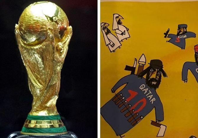 Kontroversi Media Prancis Jelang Piala Dunia 2022, Terbitkan Kartun Rasis dan Islamofobia
