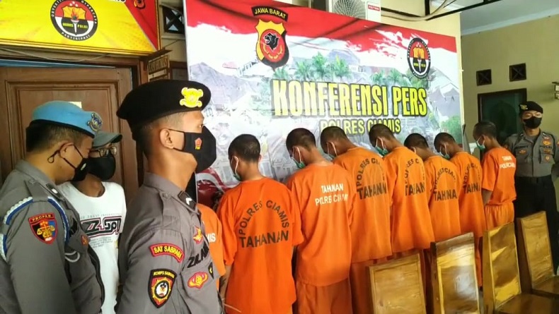 Komplotan Pencuri Ternak Lintas Daerah Dibekuk Tim Buser Polres Ciamis