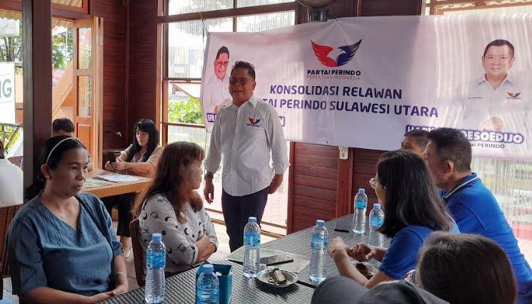 Kunjungan ke Sulut, DPP Partai Perindo Gelar Konsolidasi Relawan