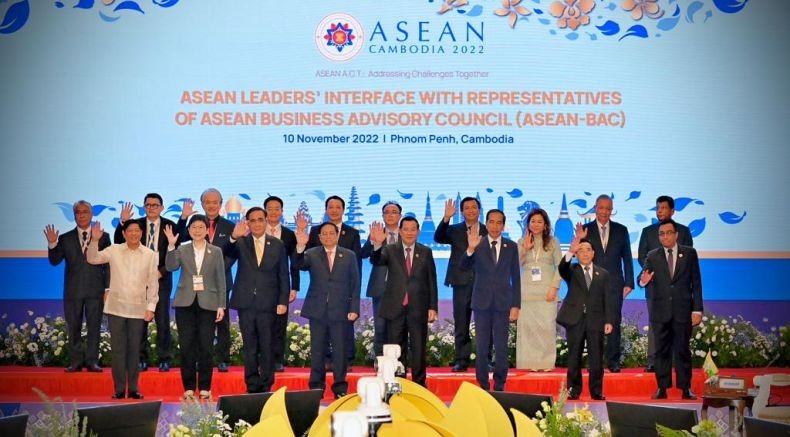 Presiden Jokowi Dorong Penguatan Kemitraan Dunia Usaha dan Pemerintah saat Bertemu Pebisnis ASEAN