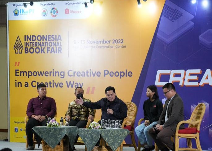 Rilis Buku Biografi, Erick Thohir Ceritakan Perjalanan Hidup dan Kariernya