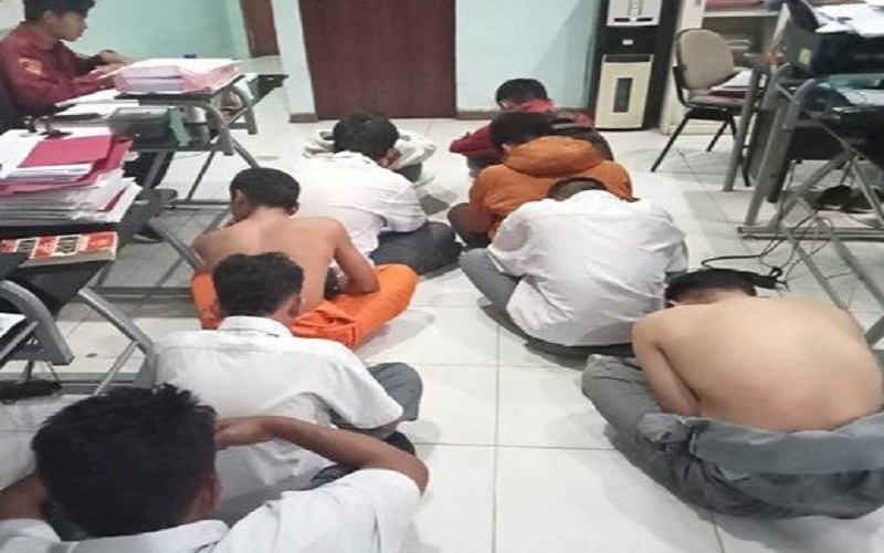 Kawanan Pelajar SMK di Palembang Jadi Begal Sadis, Modusnya Tawuran 