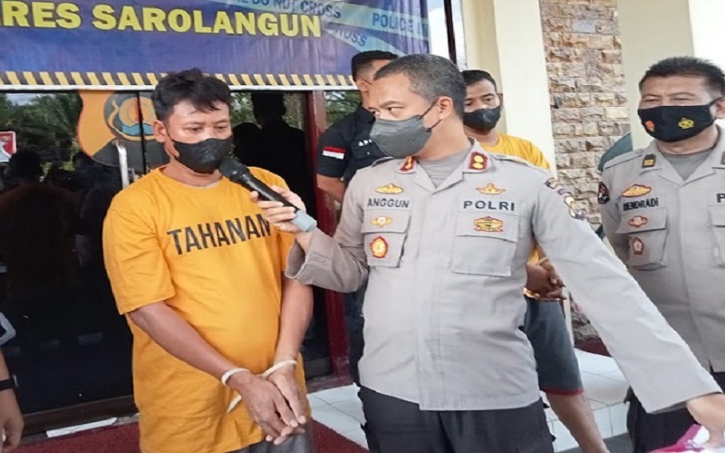 Jual Sabu di Tambang Emas Ilegal, Pria Asal Muratara Ditangkap Polres Sarolangun 