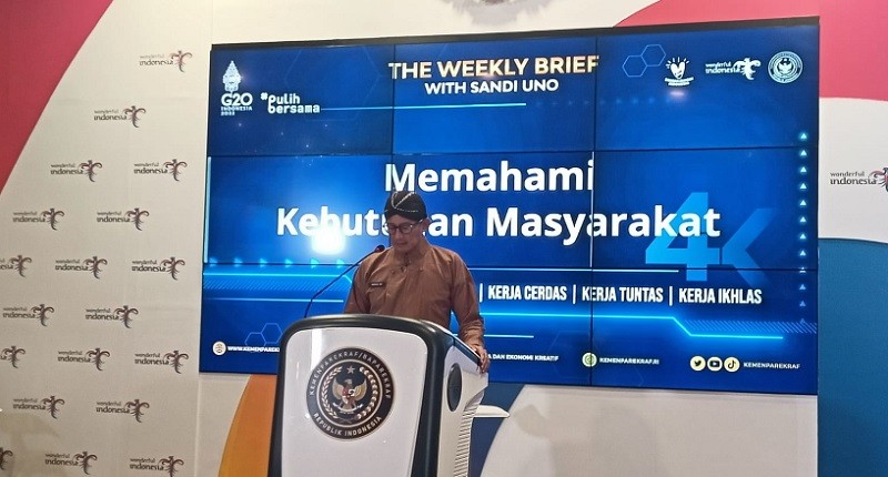 Libur Natal dan Tahun Baru, Sandiaga Uno: Sektor Pariwisata Harus Siap Siaga