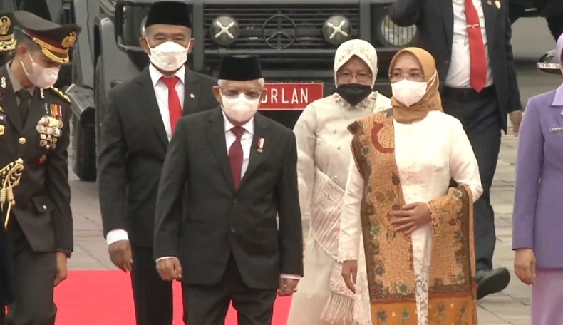 Wapres Ma'ruf Amin Pimpin Upacara Hari Pahlawan di TMP Kalibata