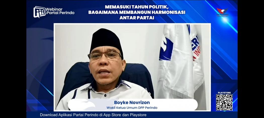 Partai Perindo Sebut Kegaduhan Tidak Terjadi Jika Parpol Junjung Tinggi Etika Berpolitik