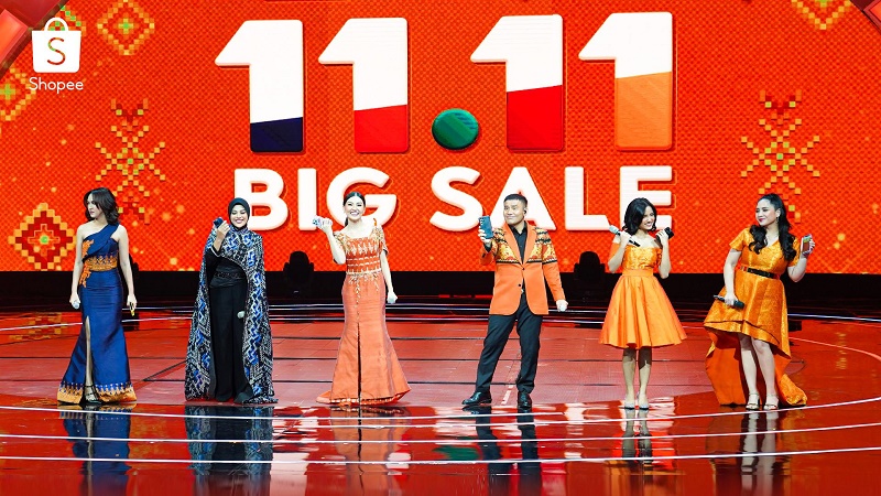 Happy Asmara, Farel, Dewi Perssik, dan Judika Meriahkan Shopee 11.11 Big Sale TV Show 