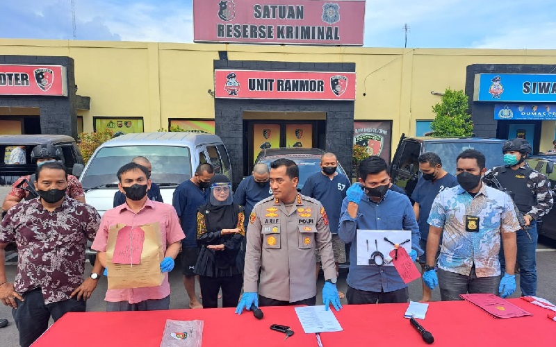 Polresta Cirebon Gulung Sindikat Pencuri Mobil Antardaerah