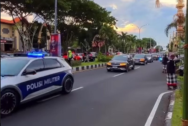 Ada Gala Dinner Tamu Negara KTT G20, Polisi Tutup Akses Jalan Menuju GWK Bali Sore Ini