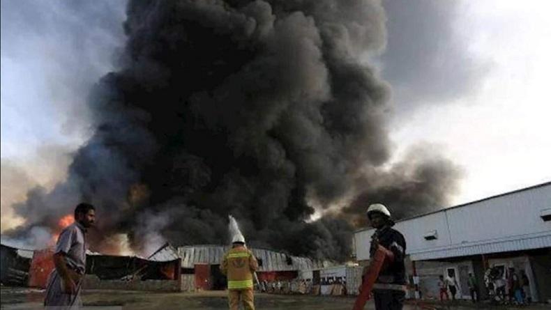 Belasan Tenda Pengungsi Terbakar, 100 Keluarga Terpaksa Dipindahkan