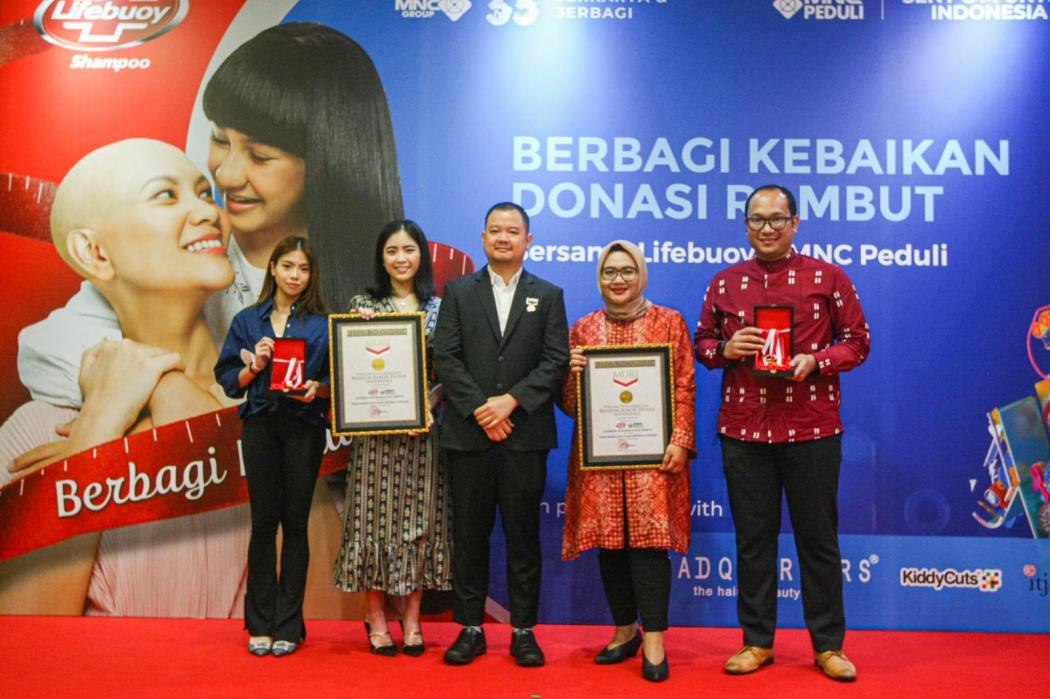 Miliki Visi Sama, MNC Peduli Gandeng Lifebuoy Galang Donasi Rambut untuk Pejuang Kanker