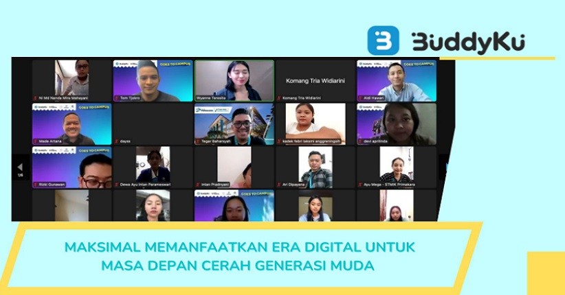 Antusias Mahasiswa STMIK Primakara dan Vokasi Alfaprima Ikuti Acara BuddyKu Goes To Campus