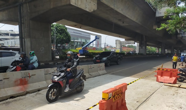 Sempat Rusak Parah, Jalan Soleh Iskandar Bogor Sudah Bisa Dilewati