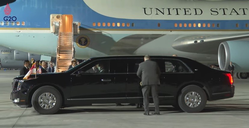 Bukan Kendaraan Listrik, Joe Biden Boyong Mobil Anti Peluru The Beast Selama KTT G20 di Bali