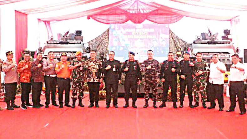 Gelar Syukuran HUT ke-77 Korps Brimob Polri, Ini Harapan Kapolda Sulut