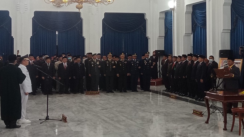 Dilantik Wagub Jabar, Cheka Virgowansyah Resmi Jabat Pj Wali Kota Tasikmalaya 