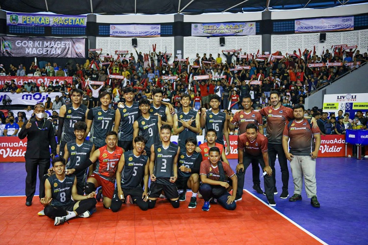 Livoli Divisi Utama 2022: Sabet Juara 3, BIN Samator Siap Unjuk Gigi di Proliga 2023