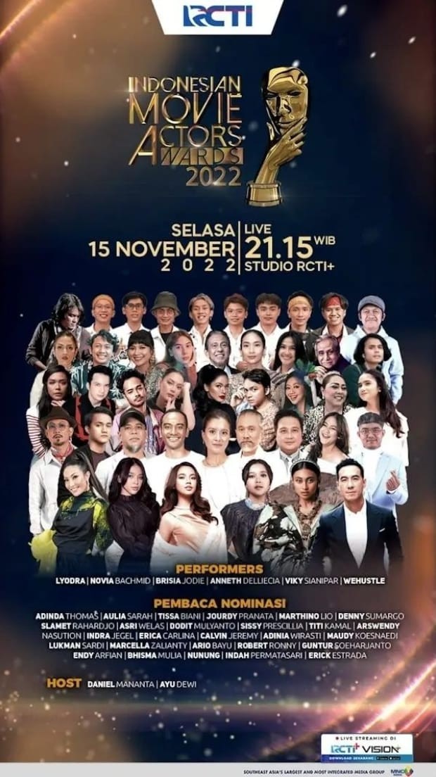 IMAA 2022 Live di RCTI, RCTI+ dan Vision+