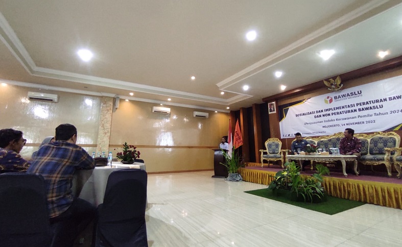 Bawaslu Mojokerto Ajak Masyarakat Cegah Pelanggaran Pemilu 2024