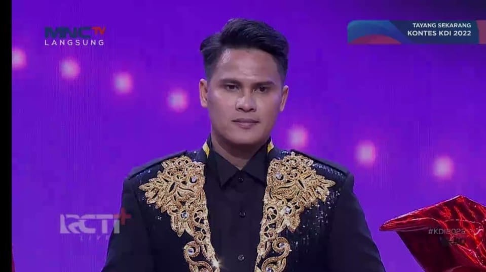 Kontestan Asal Deli Serdang Dayan Tersingkir di Babak 5 Besar Kontes KDI 2022