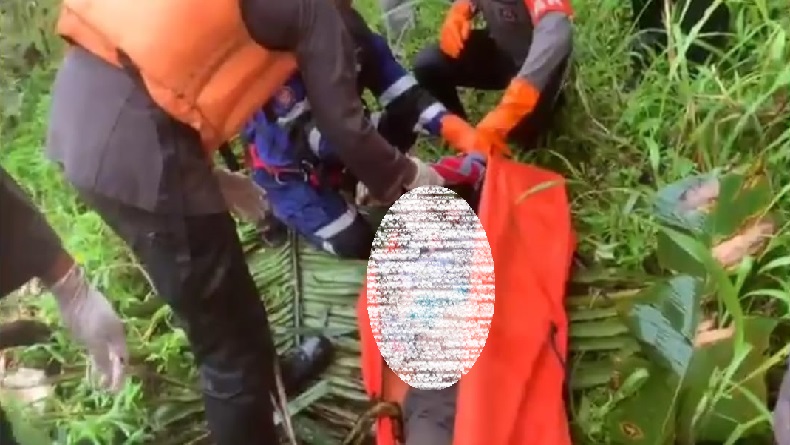 Pemotor Korban Jembatan Ambruk di Cibalong Tasikmalaya Ditemukan Tewas
