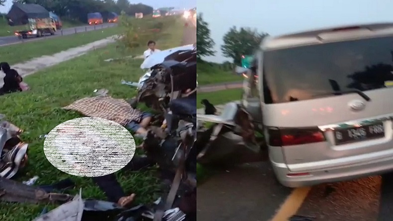 Kecelakaan Terjadi di Km 139 Tol Cipali Indramayu, Korban Bergelimpangan