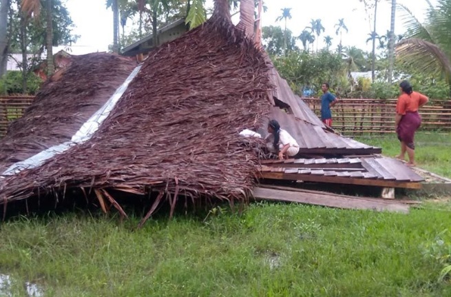5 Rumah di Aceh Timur Rusak Diterjang Angin Puting Beliung