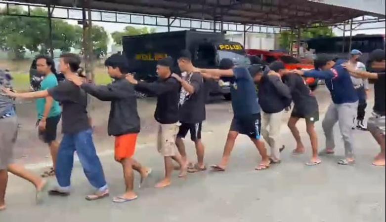 16 Pengeroyok dan Pembacok 3 Remaja di Blora Ditangkap, Motifnya Dendam Saling Ejek