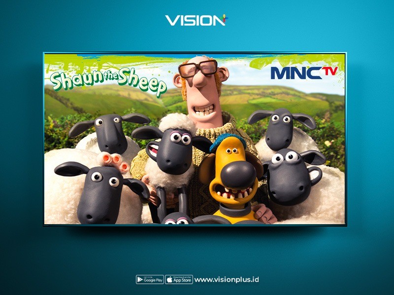 Intip Tingkah Lucu Domba Cerdik yang Mengundang Tawa, Saksikan Shaun the Sheep di Vision+