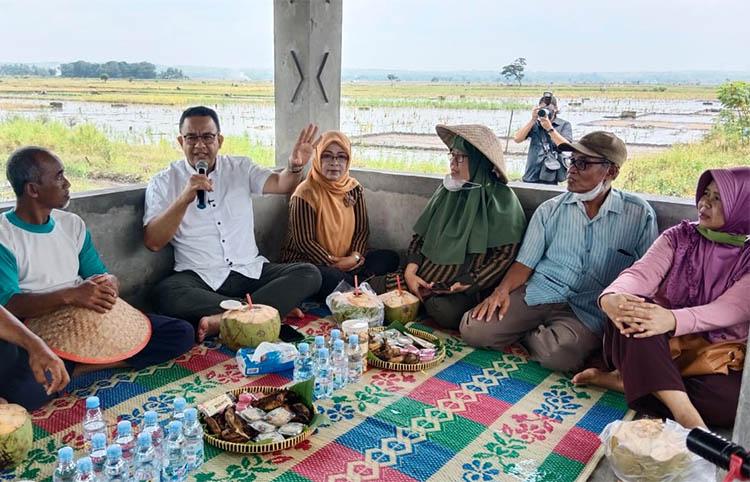 Bertemu Petani Kulonprogo, Anies Baswedan Disambut Terikan Presiden