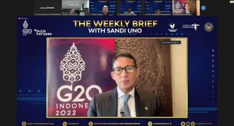 Jadi Ajang Promosi Pariwisata untuk Indonesia, Sandiaga Uno: Spouse Program KTT G20 Beri Word of Mouth Effect