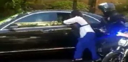 Viral Perempuan Terobos Iring-iringan Presiden Jokowi di Bali, Seskab: Ngefans Minta Salaman dan Kaos 