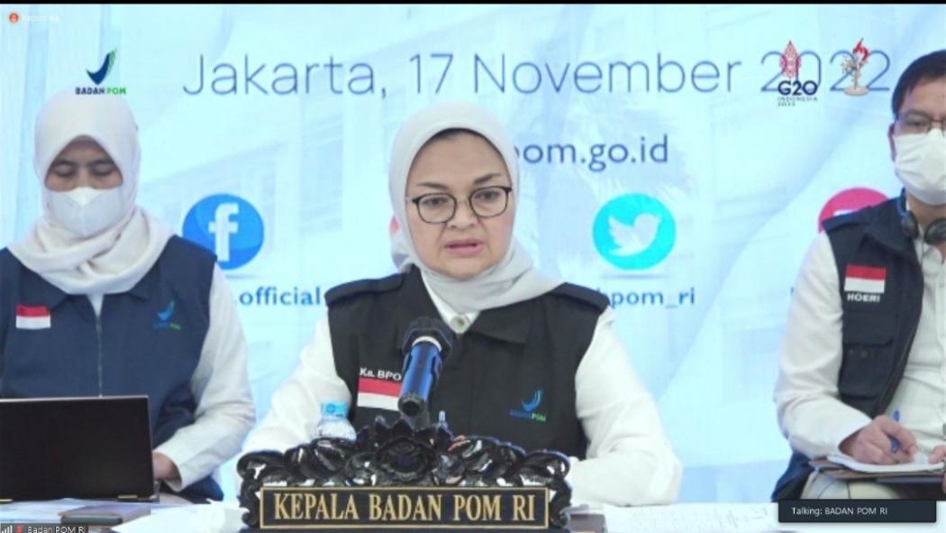 BPOM Rilis 168 Obat Sirup Aman Dikonsumsi dan Bebas 4 Bahan Pelarut