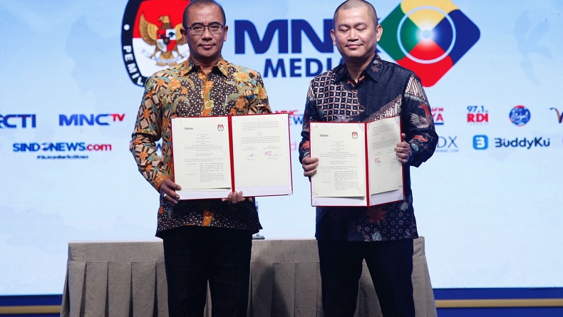 MNC Media dan KPU RI Jalin Kerja Sama, Kawal Pemilu 2024