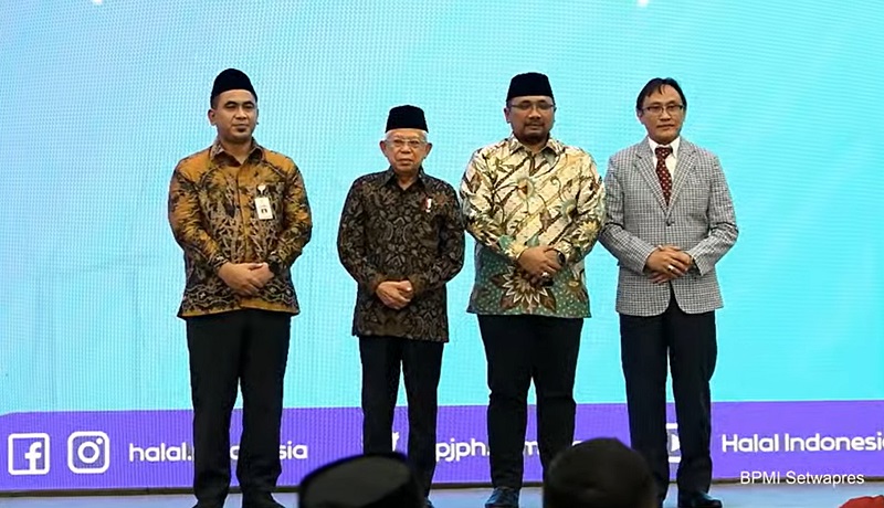 Buka Forum H20, Wapres Ma'ruf Amin: Momentum Wujudkan Kemitraan Halal Global