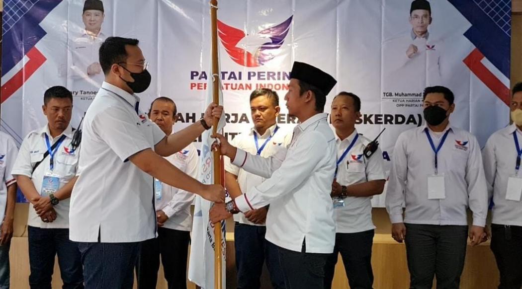 Partai Perindo Lantik Pengurus DPD Jakarta Barat di Puncak Bogor