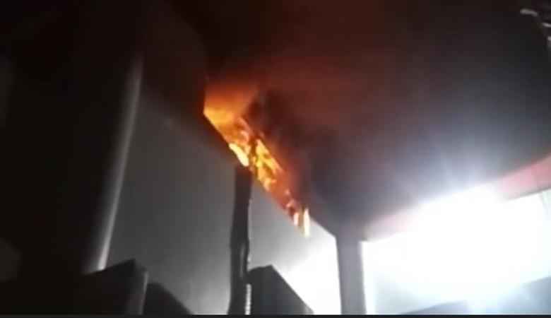 Breaking News, Gedung PPPA Balai Kota Samarinda Terbakar