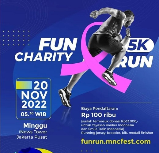 Ikut MNC Fun Charity Run 5K Yuk, Banyak Doorprize Menarik Buat Peserta