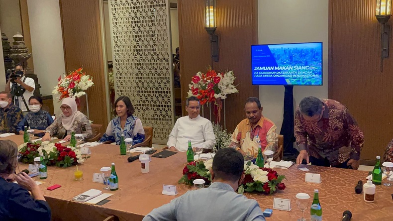 Heru Budi Rapat Bareng Organisasi Internasional, Bahas Nasib Jakarta usai Tak Jadi Ibu Kota
