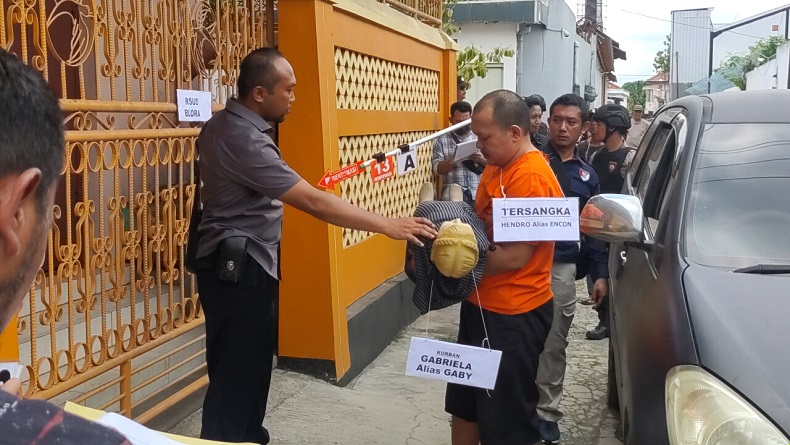 Kasus Penganiayaan Anak Tiri Hingga Tewas di Blora, Ini Adegan yang Diperagakan Pelaku